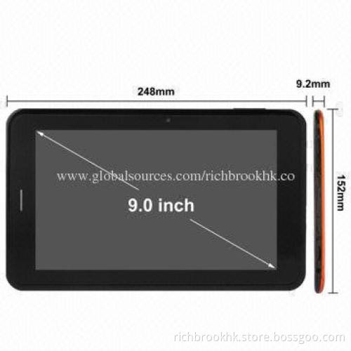 9-inch tablet PC, MTK8377 with built-in 3G and 1GRAM A9377